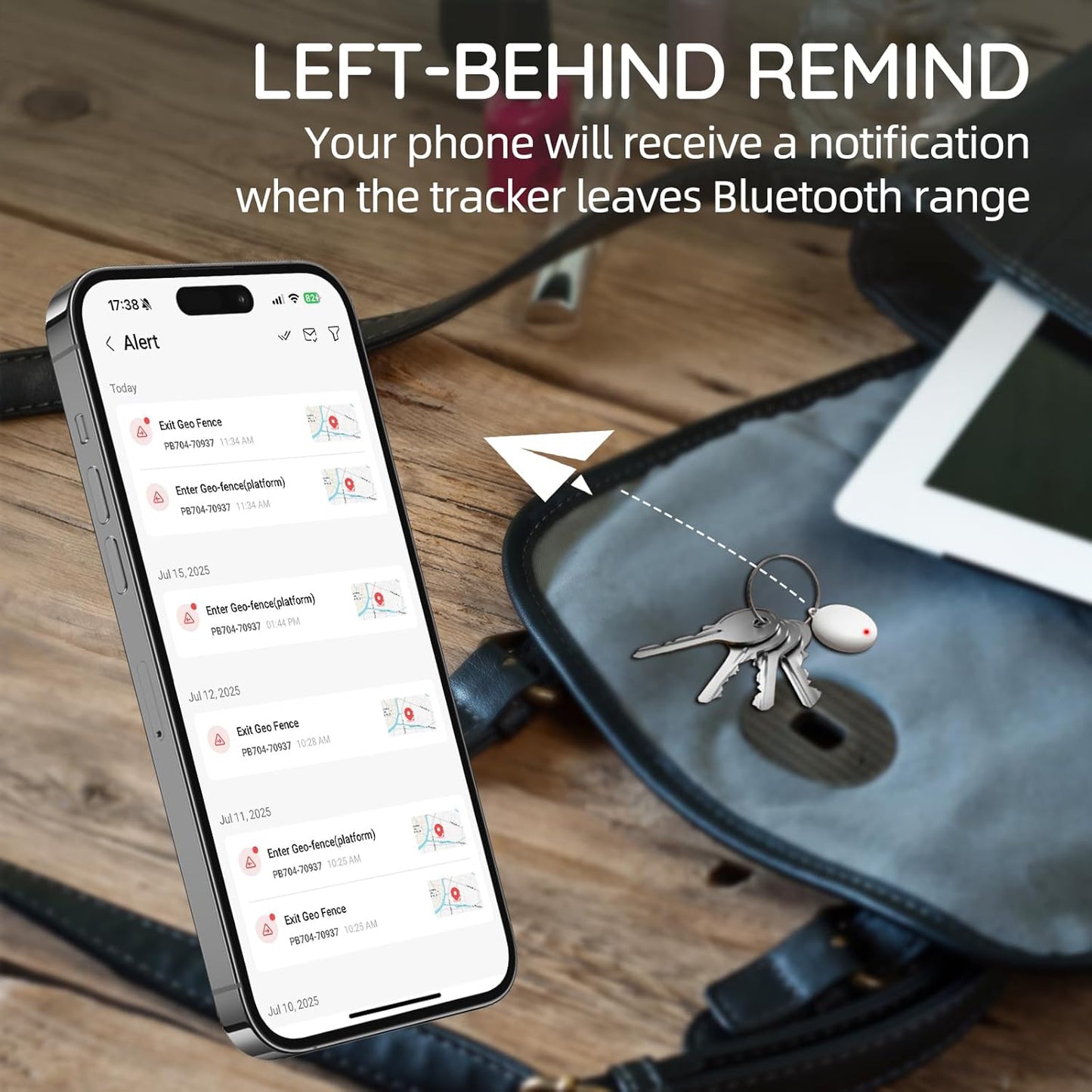 No Subscription LNCOON Mini GPS Tracker for Vehicles, Car Tracker No Monthly Fee Tracker Device Hidden with APP, for iOS Android Track Playback | 5-Minute Positioning Frequency, for Cars Kids Dogs