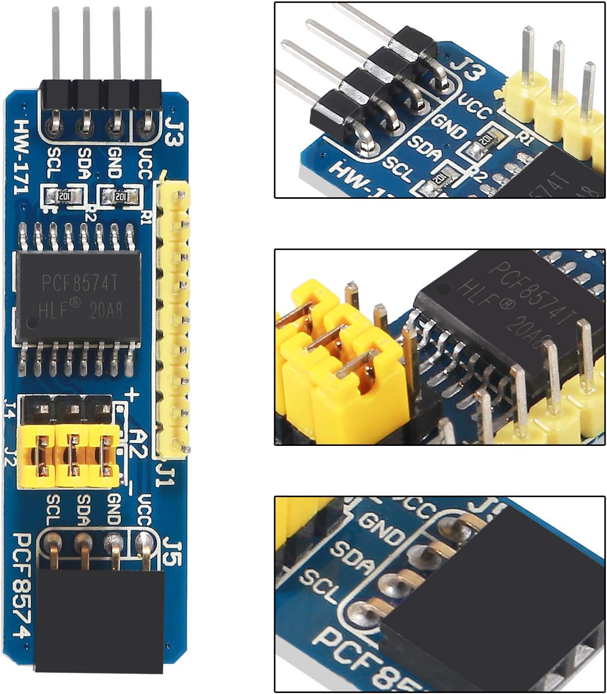 AITRIP 10pcs PCF8574 IO Expansion Board I/O Expander I2C-Bus Evaluation Development Module for Arduino & Raspberry Pi
