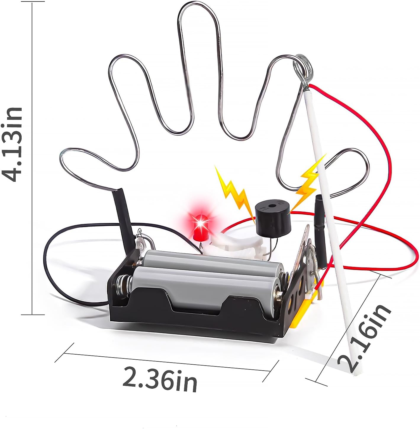 Bulk STEM Kits - 8 Set Electric Touch Maze Games, STEM Craft Kits for Kids Age 8-10 12-14 10-12, Science Experiments Projects Circuit, Girls Boys Crafts for Gift Ideas Classroom Family Activities