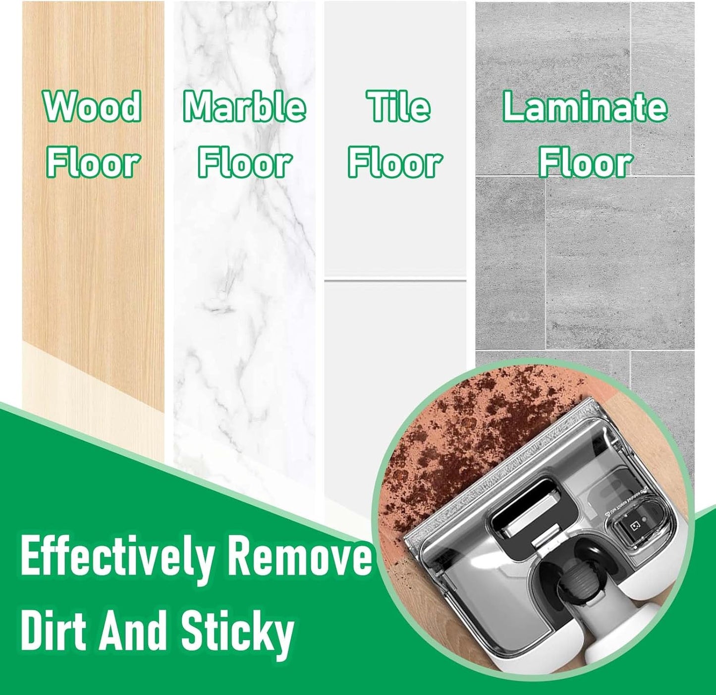 Floor ONE Stretch S6 Roller Brush Replacement and Vacuum Filter Kit Compatible with Tineco Floor ONE Stretch S6 /Swtich S6 /i5 Stretch /i6 Stretch /S7 Stretch /S9 Artist Wet Dry Cordless Vac Cleaners