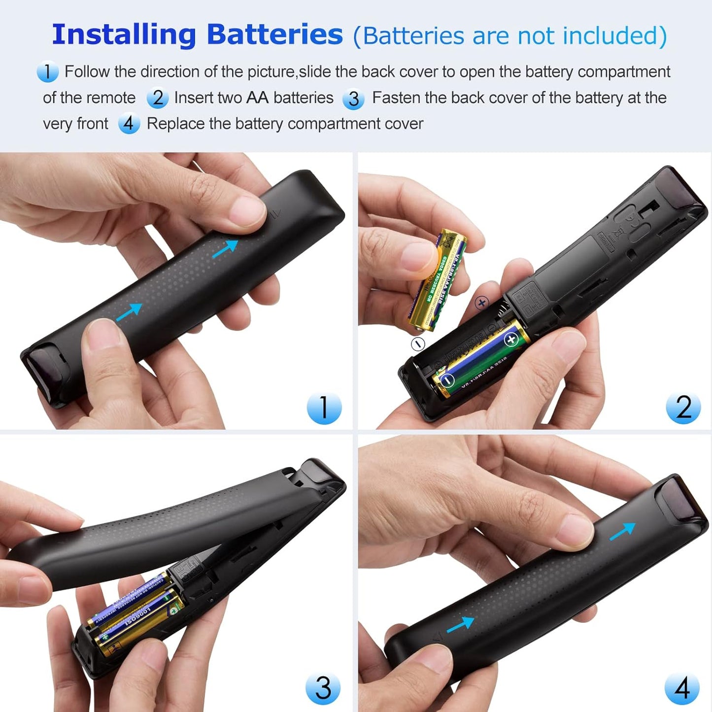 Universal Replacement for Samsung-Smart-TV-Remote, New Upgrade Infrared for Samsung Remote Control, with Shortcut Buttons