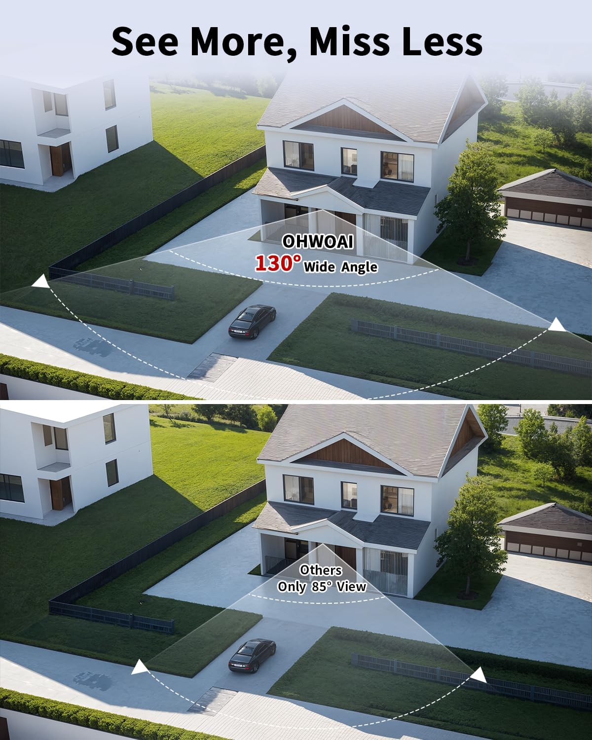 《4K Ultra HD & 100FT IR Night Vision》Wired Outdoor Security Camera System, POE Cameras for Home Security, NVR Video Surveillance Kit with Motion Detection