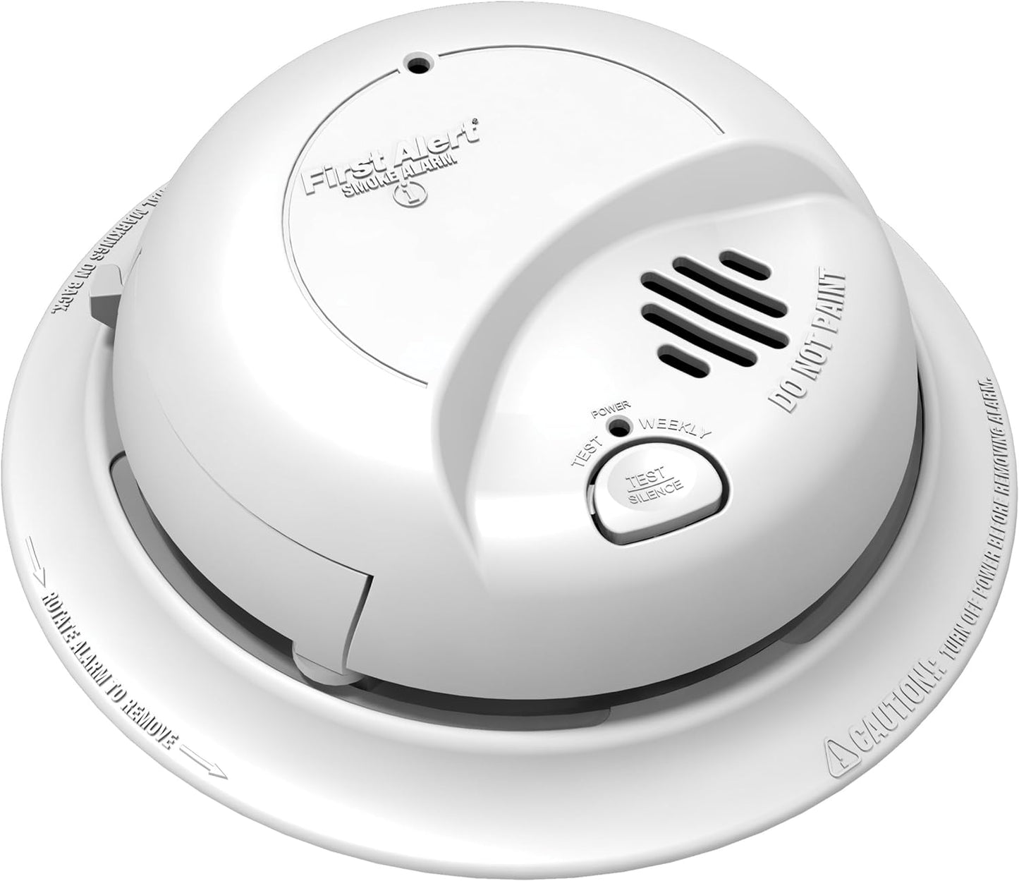 First Alert 9120B Smoke Detector, Hardwired Alarm with Battery Backup, 12-Pack