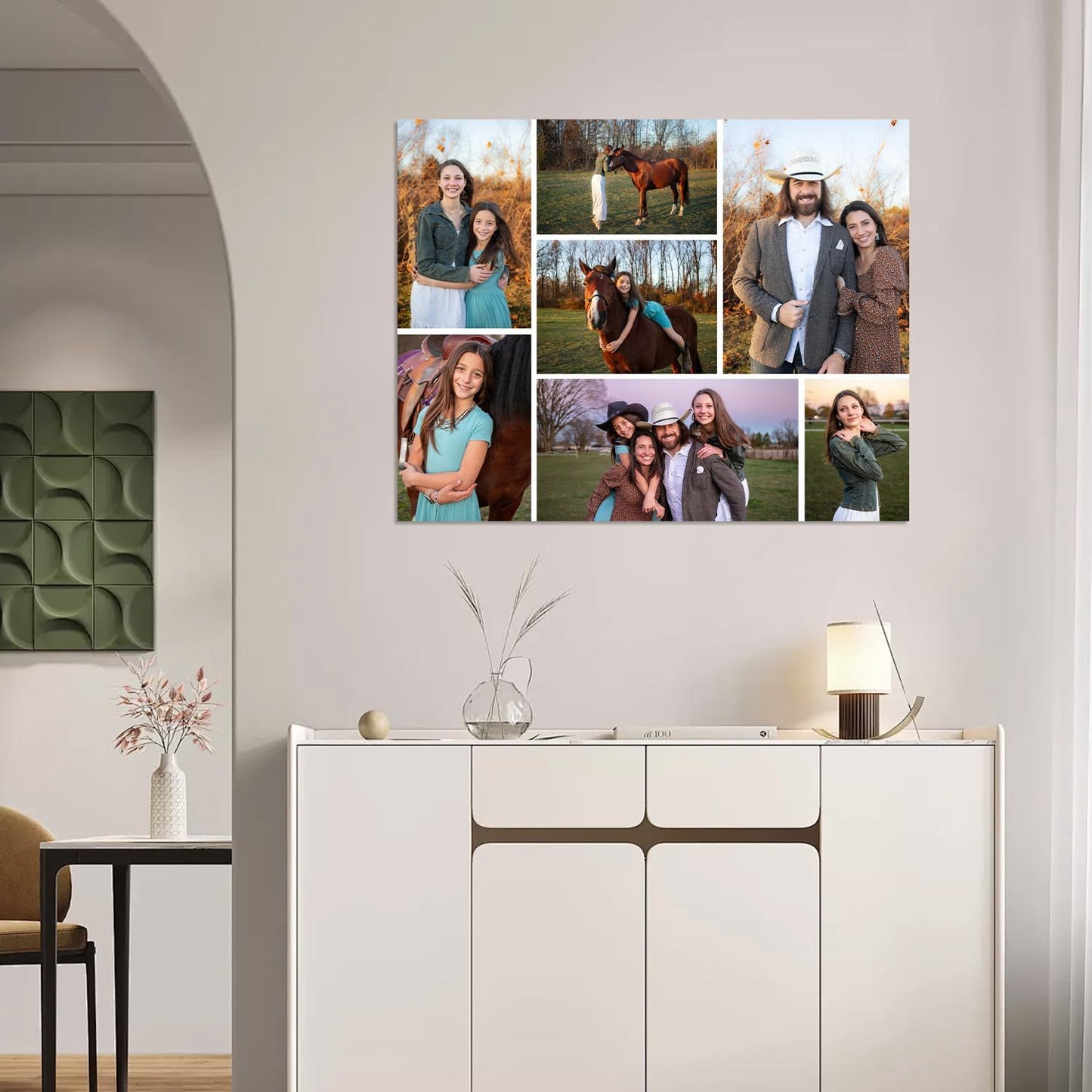YXIMOX Custom 11" x 14" Art Print on Premium Canvas, Personalized with Your Image or Design, Large Wall Decor for Living Room, Office, Bedroom, Custom Canvas Artwork(11"x14",Unframe)