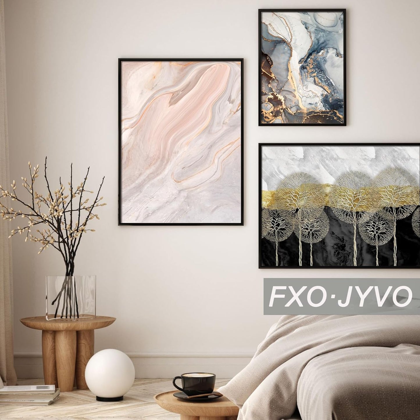 17x24 Picture Frame Set of 6, Black Frame for 17 x 24 Inch Picture Poster Photo, Light Weight and High Transparent 17 by 24 Frame for Wall - 6 Pack/Black/17 x24