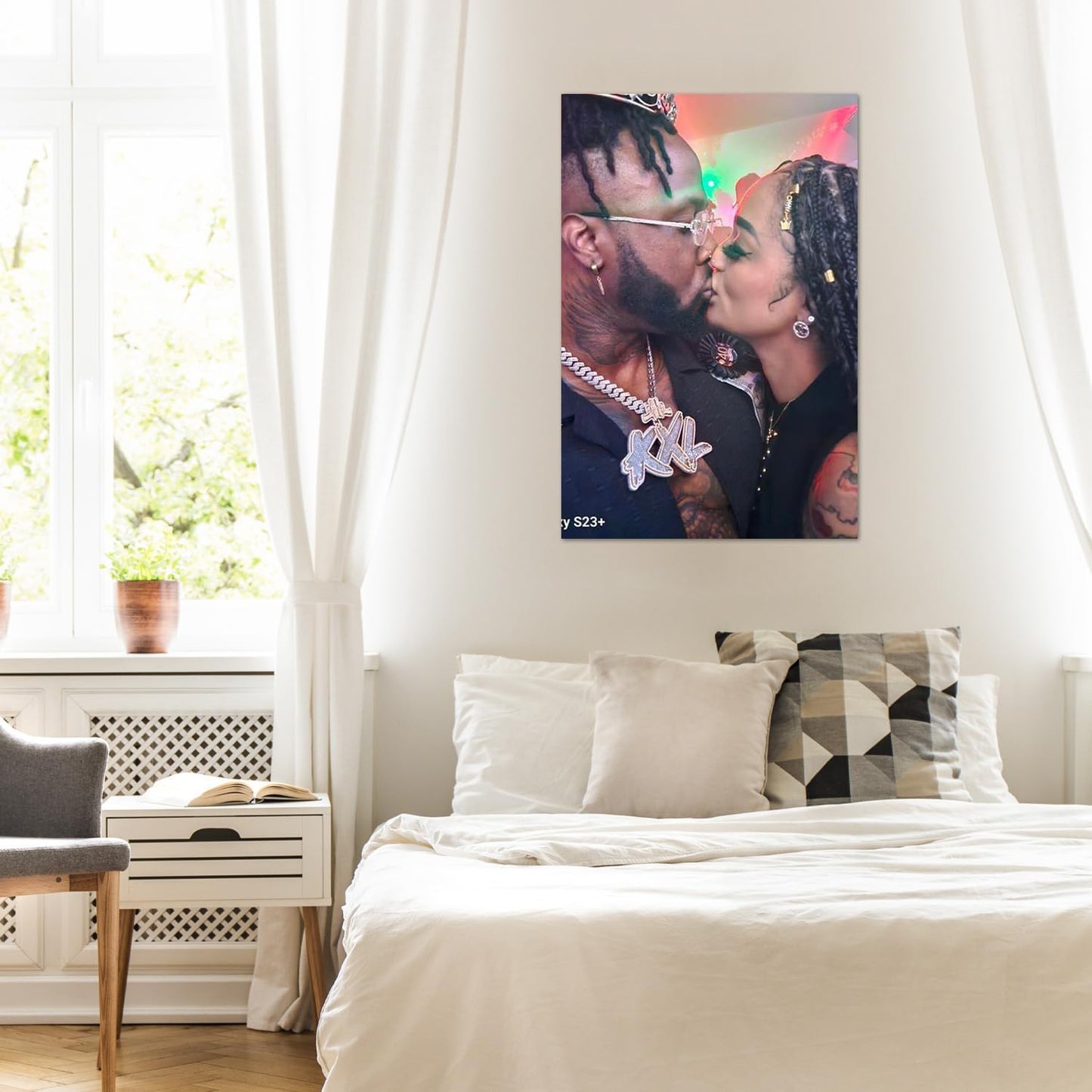 YXIMOX Custom Canvas Prints with Your Photos, Personalized Wall Art, Home Decor,Custom Canvas Print, Made in USA(15"x24", Unframed)