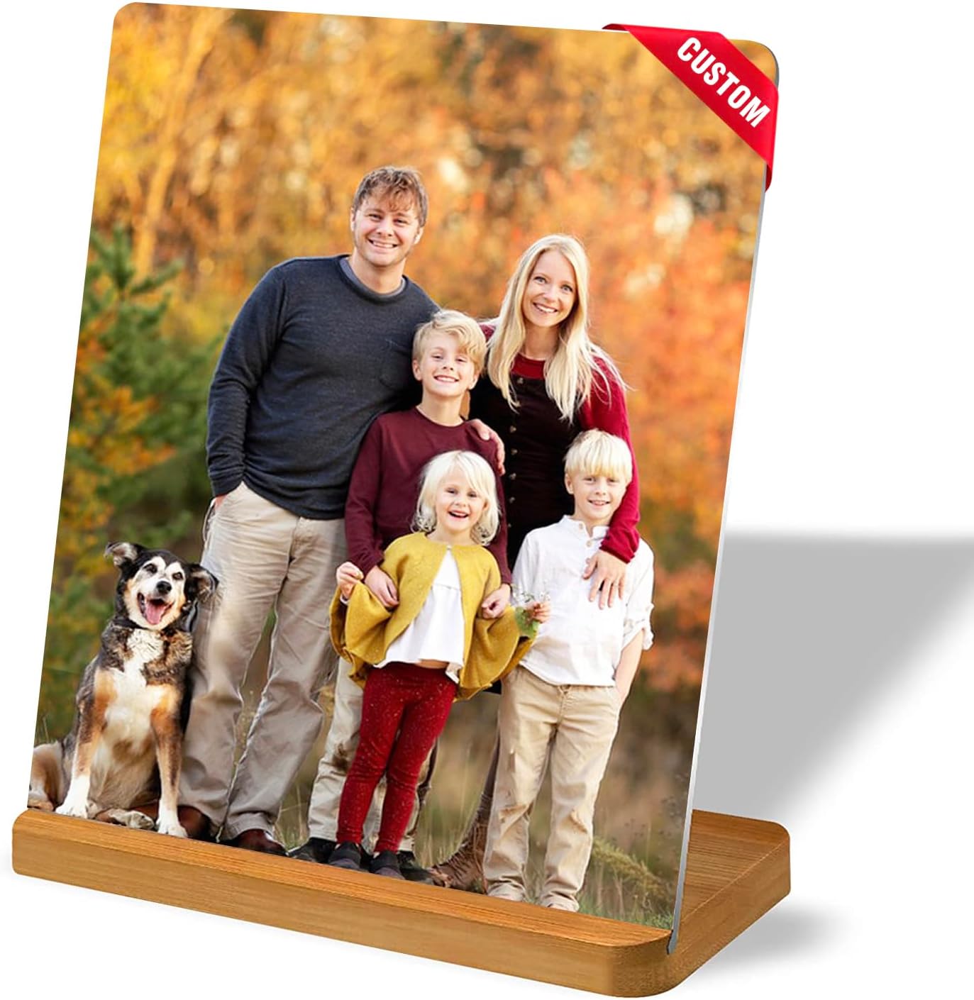 Custom Style Custom Metal Photo Prints,Customize Your own Picture Frame,Personalized Metal Picture Gift for Family and Lovers