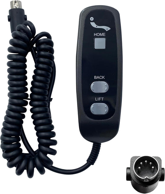 5 Button 5 Pin Remote Kaidi Model KDH130A-001 Lift Chairs Power Recliner Hand Control Replacement