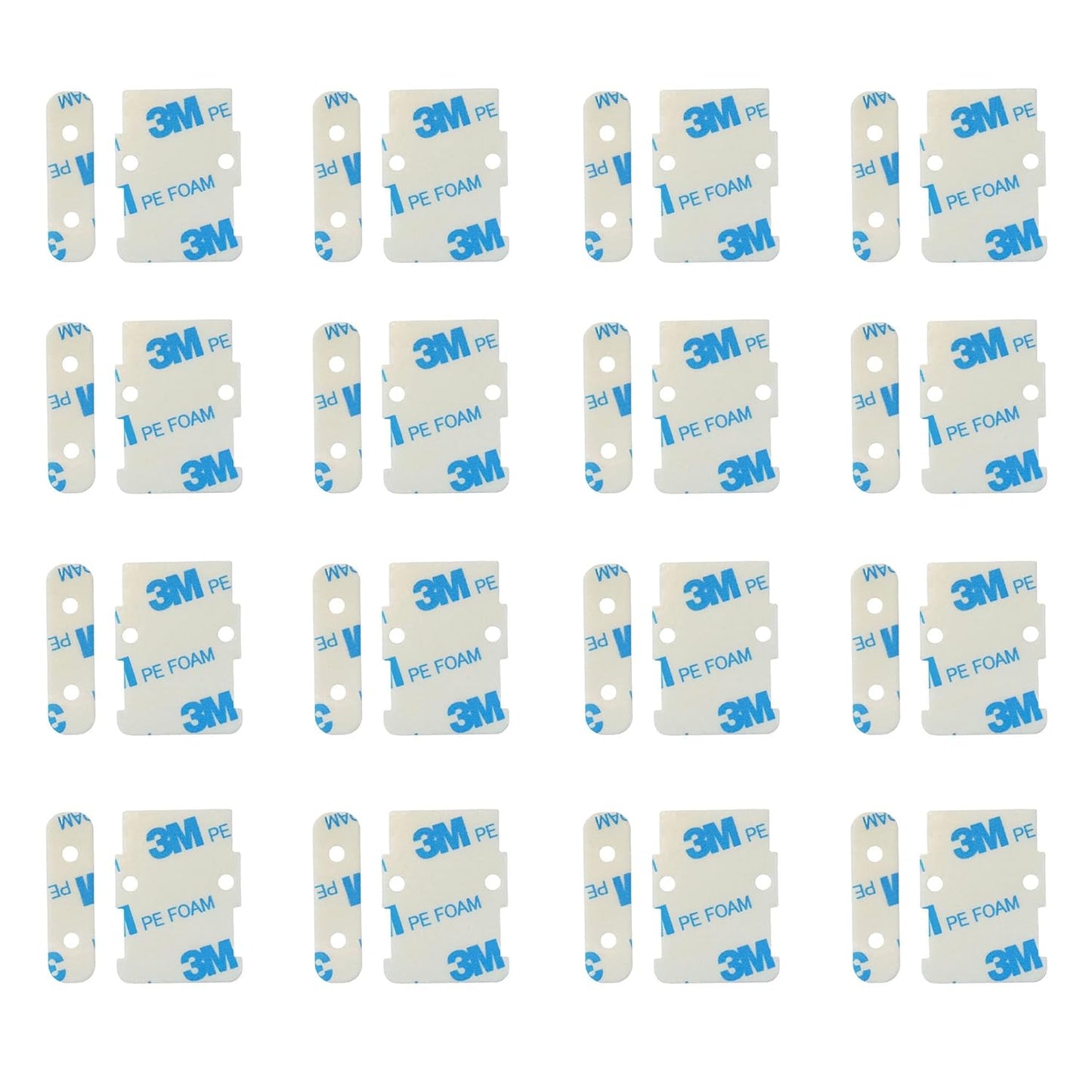 ONTEN Replacement Adhesive Tape Compatible with SimpliSafe Entry Sensor – 32 Pre-Cut Double-Sided Pads – Easy Install, Strong Hold for Sensors & Magnets – Pack of 16 Sensor Pads & 16 Magnet Pads