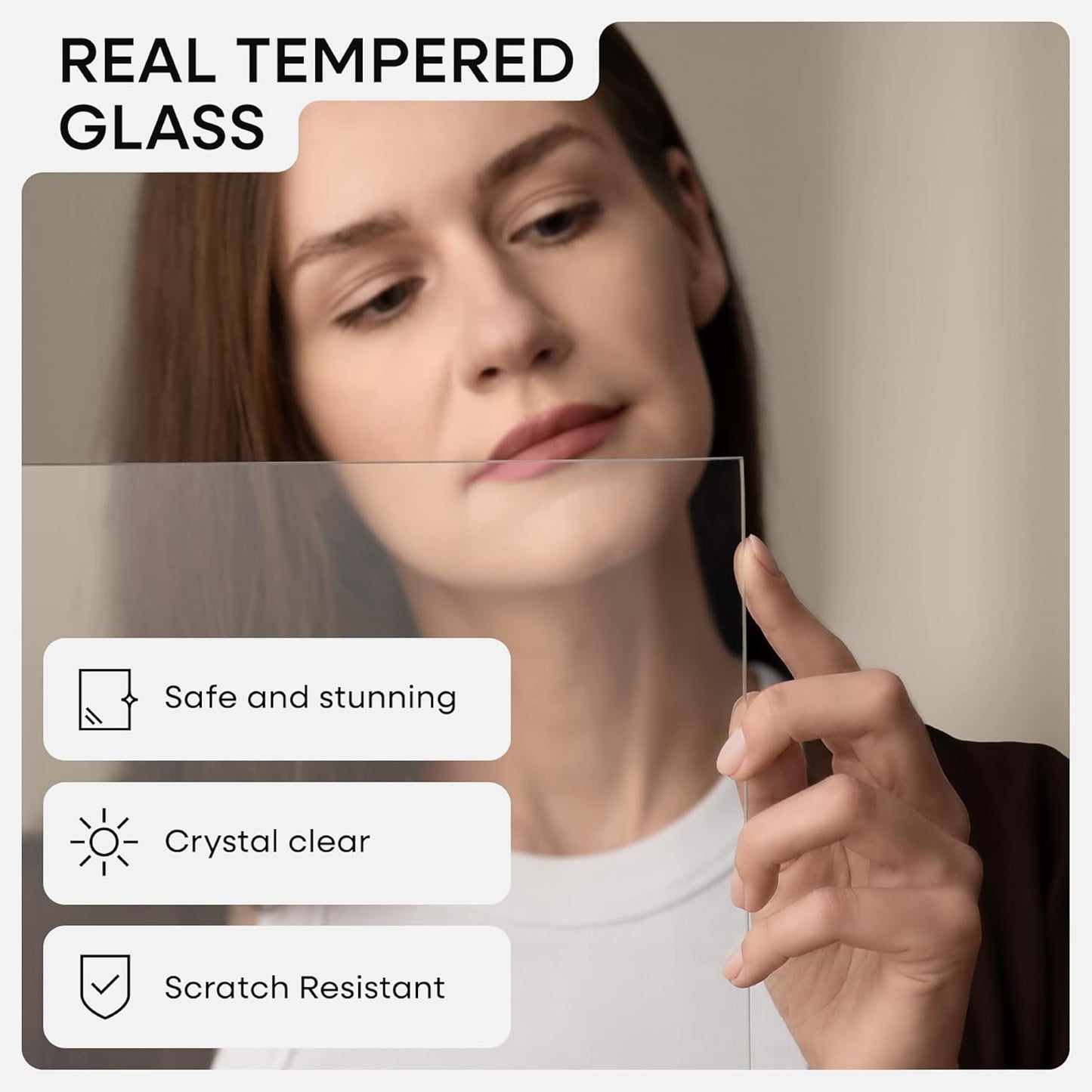 Homeforia A5 Picture Frame Bronze, High End Metal 5.8 x 8.3 Frame Matted to 4.1 x 5.8 Photo, A5 Frame with Mat A6 Art, 5.8x8.3 Poster Frames, 8.3x5.8 Display Frames, Tempered Glass, Wall Kit, Set of 1