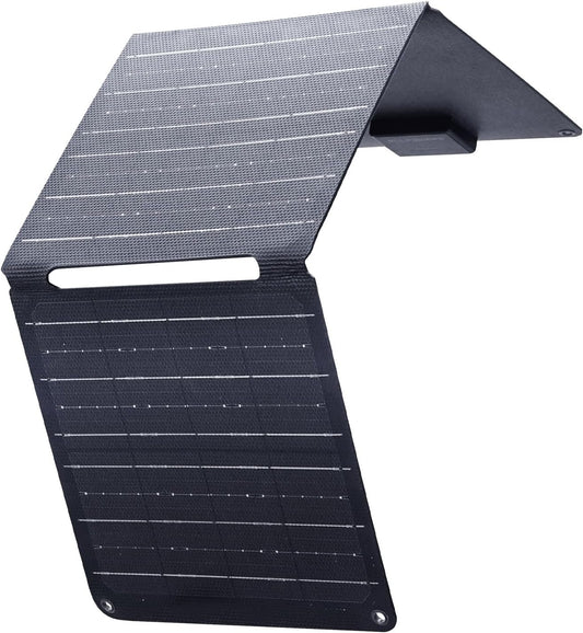 ALLPOWERS SP001 21W Portable Solar Panel Charger, High-Efficiency 22-25% Folding Solar Panel for Camping, RV, Home, and Outdoor Use with Dual USB Outputs（SP001-21W