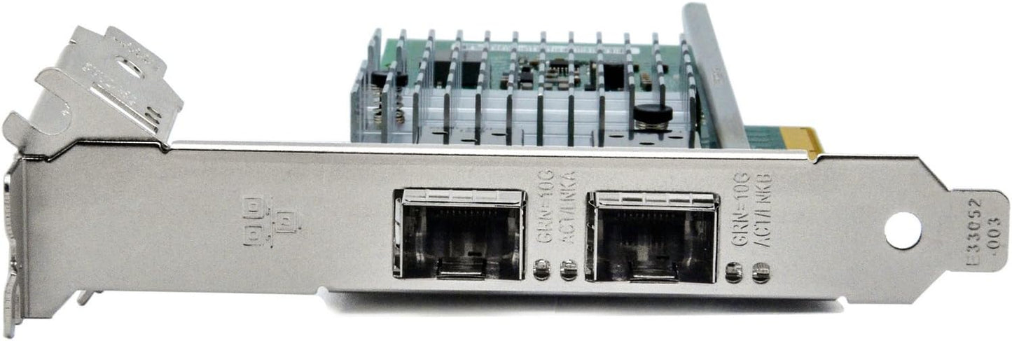 with Intel 82599 Chipset X520-DA2 E10G41BTDA 10G PCI-E X8 Ethernet Server Adapter NIC Dual Port SFP+