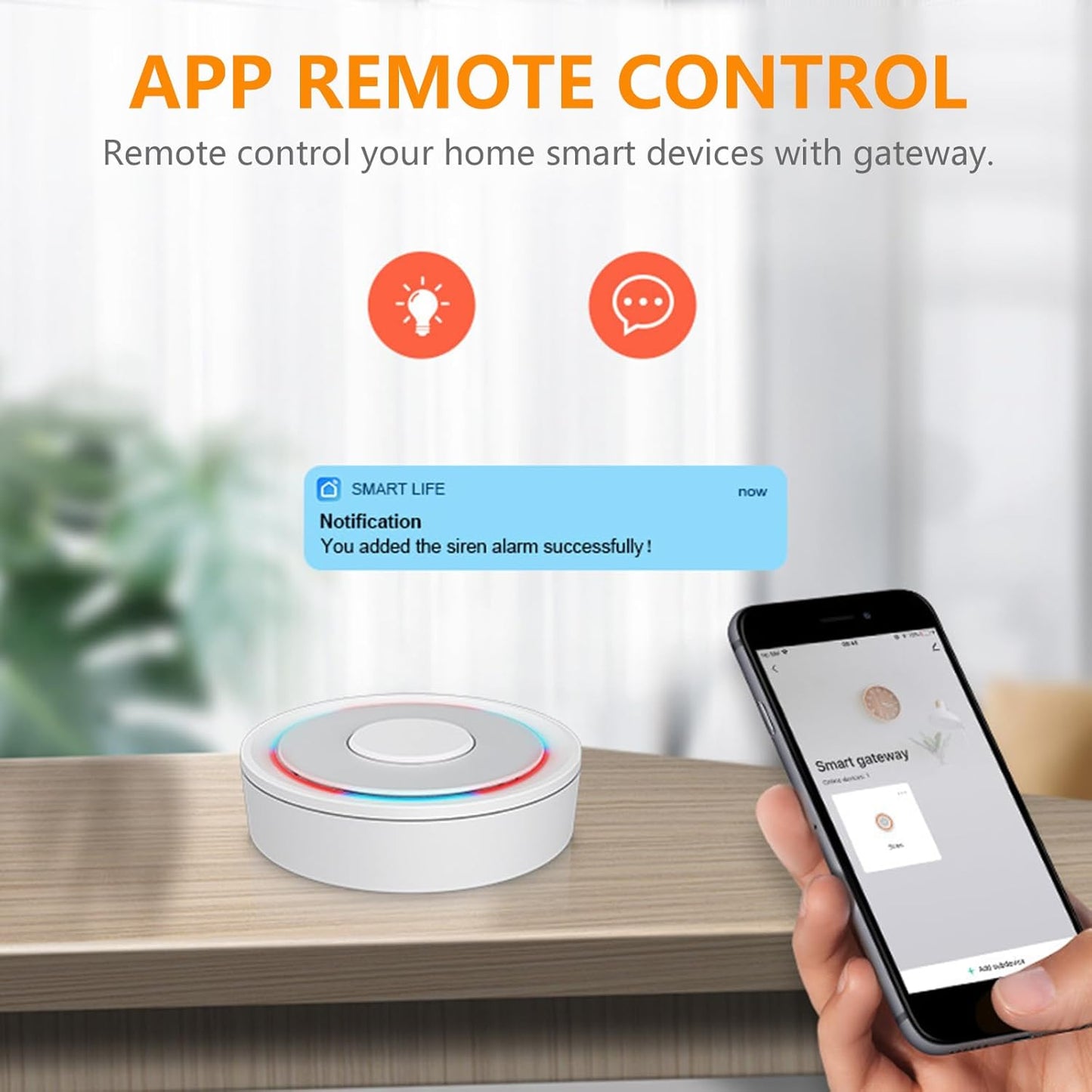 ZigBee Gateway and Bluetooth Hub, Only for Tuya Protocol Product, Dual Mode ZigBee Gateway, Wireless Smart Home Bridge Support Tuya Devices Remote Control, Gateway Hub Support Voice Control via Alexa