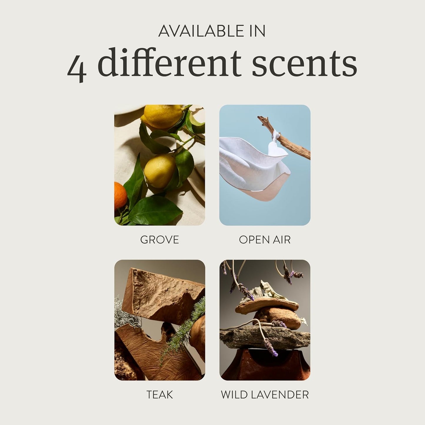 Drift Home Scent Diffuser Refills in Grove (2 Refills) - Adjustable and Long Lasting Diffuser Aroma - Clean Ingredients, Pet Safe