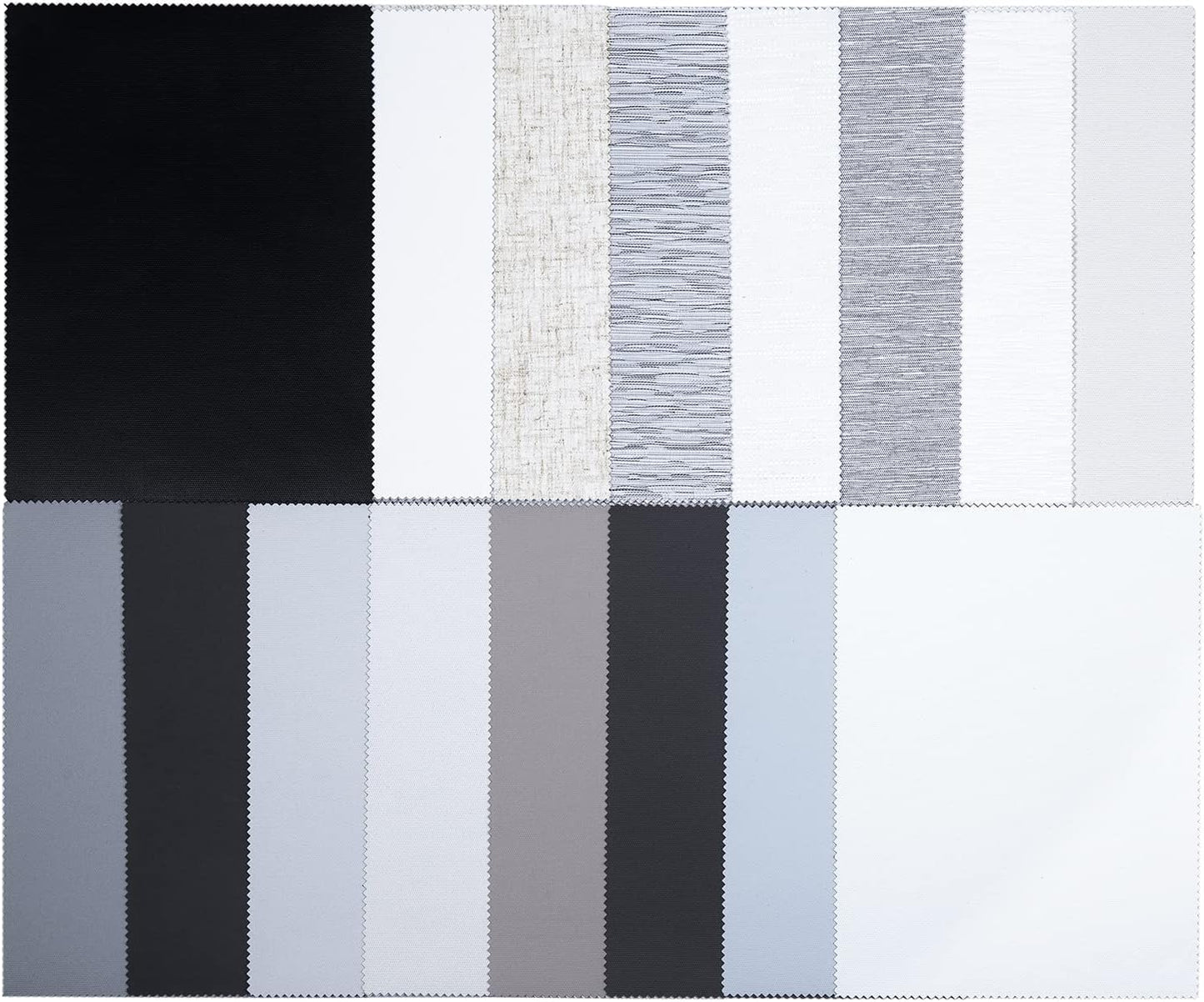 Astomi Blackout Roller Blinds Fabric Samples Collection (16 Colors)