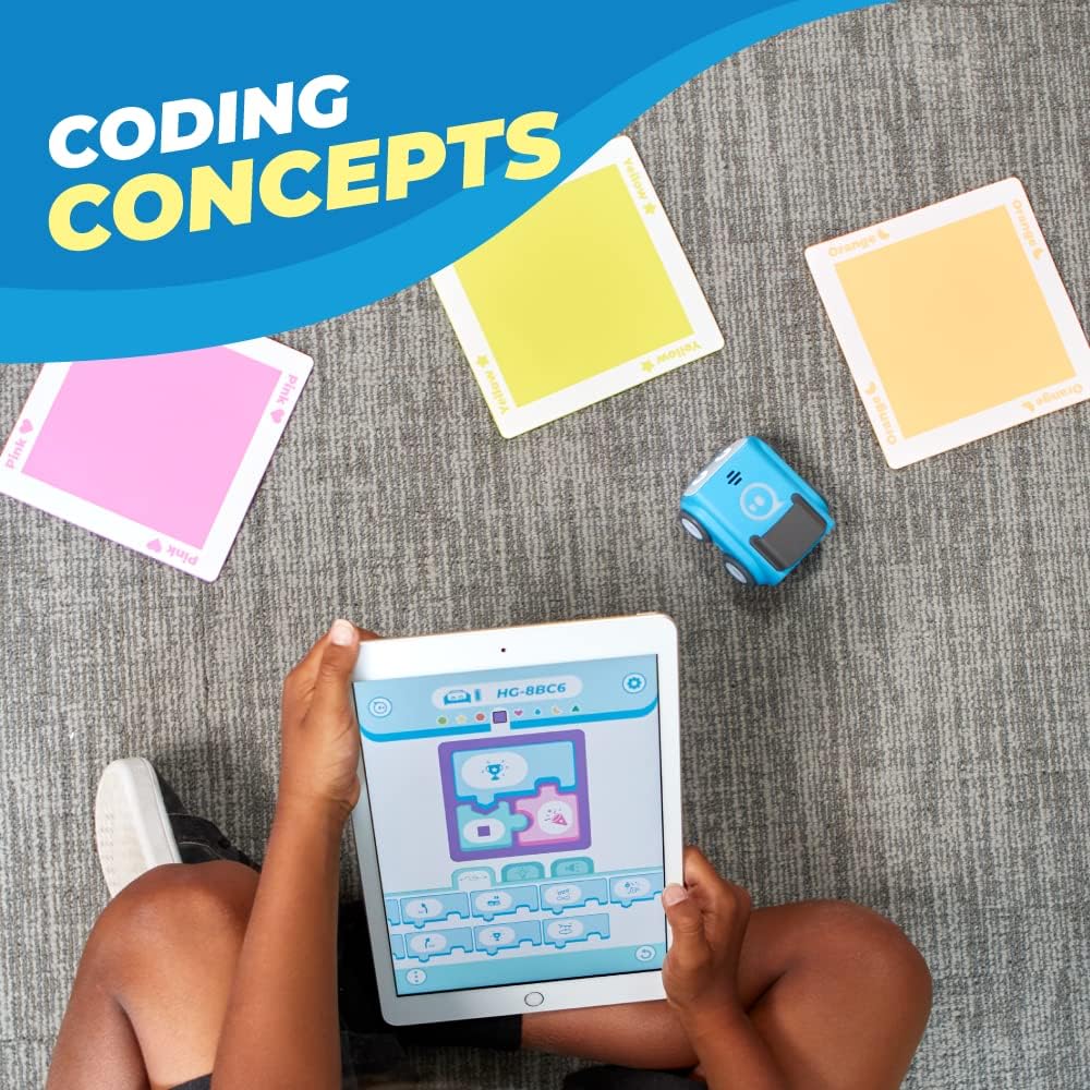 Sphero Indi Student Kit - Screenless Coding Robot for Kids 4+ - Introduce Coding, Computer Science, and AI Literacy Concepts - Solve Puzzles - Create Mazes - Educational STEM Toy