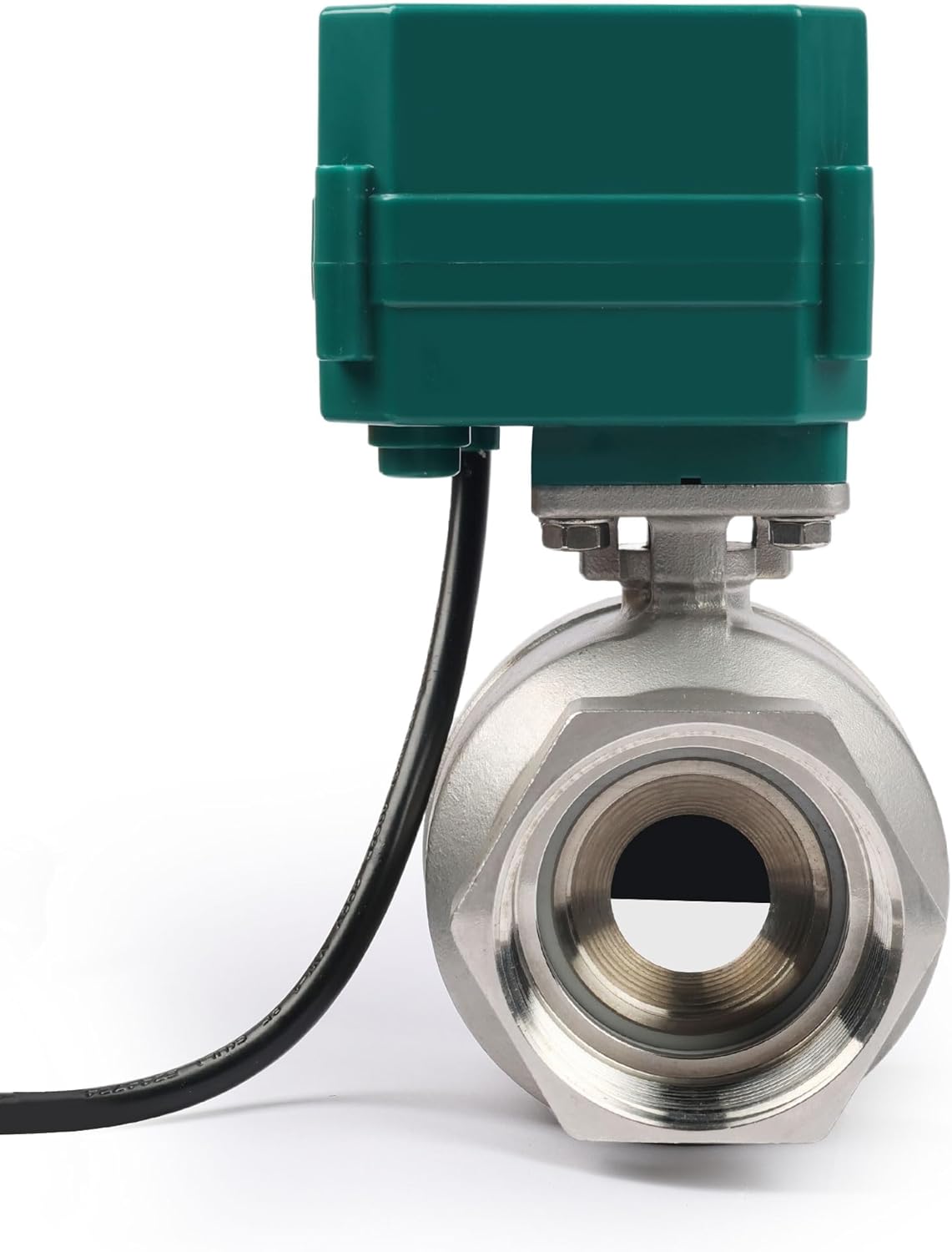 U.S. Solid 2" Motorized Ball Valve with US Plug 110VAC Stainless Steel Electrical Ball Valve,Auto Return, Normally Closed, IP65(8-PACK)