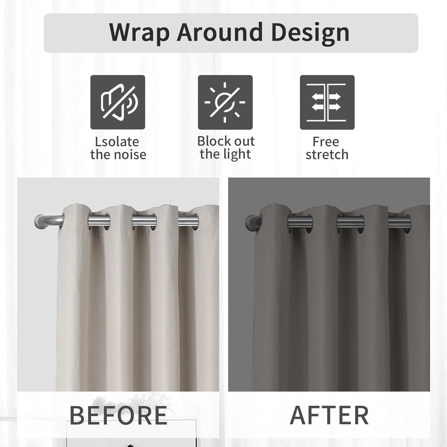 Tension Curtain Rod 032