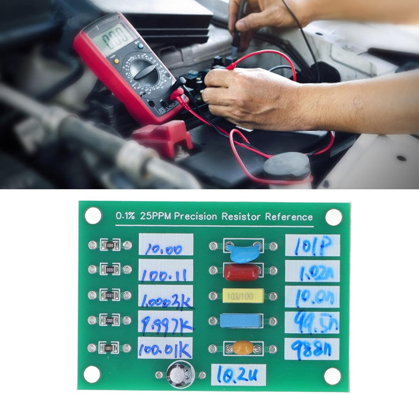 Reference Plate Replaccement 0.1% 25PPM Capacitance Board for Ad584 LM399 Automated Test Systems