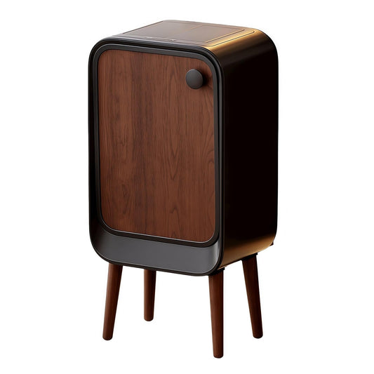 Automatic Motion Sensor Trash Can, Hands-Free Touchless Kitchen Bin with Smart Lid, Electric Bathroom Wastebasket for Office Home, Odor-Control Auto Close Garbage Container