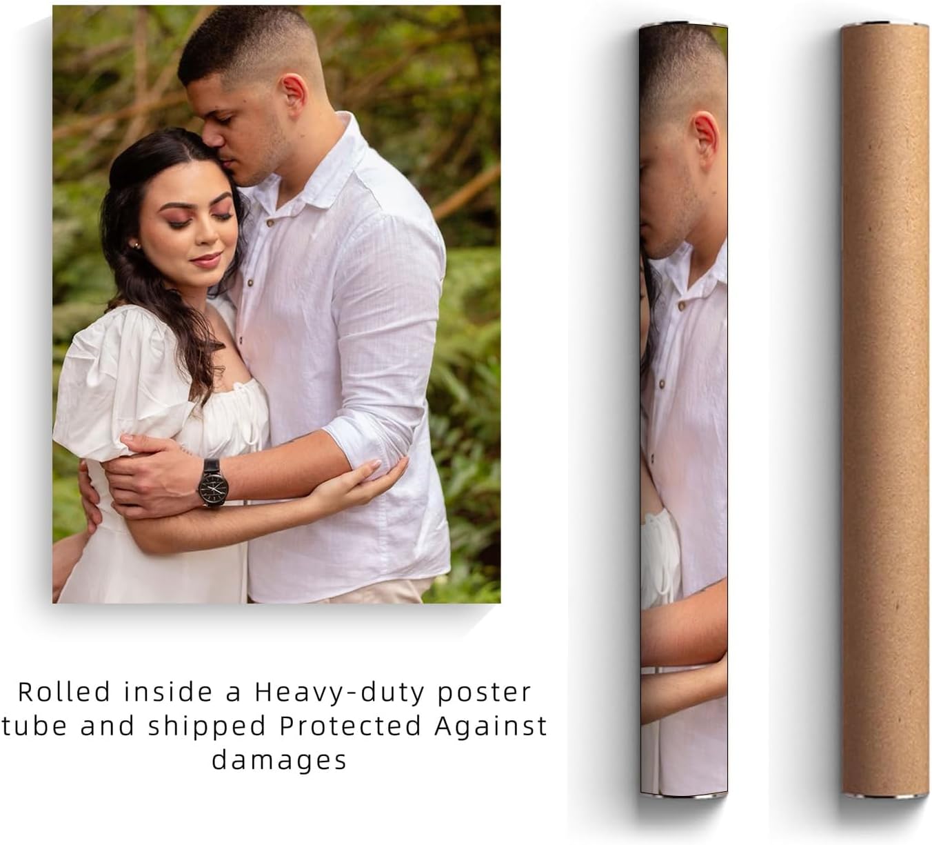 YXIMOX Custom 12" x18" Art Print on Premium Canvas, Personalized with Your Image or Design, Large Wall Decor for Living Room, Office, Bedroom, Custom Canvas Artwork(12"x18",Unframe)