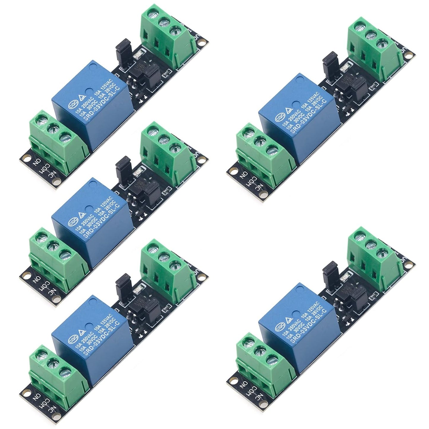 Relay Module with Optocoupler High/Low Level Trigger for Arduino (3, 3V Relay 1 Channel)