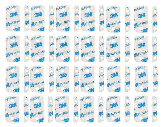 Adhesive Replacement Strips for Ring Contact Sensor 2nd Gen - Pre-Cut Double-Sided Tape 12-Pack (12Sensor&12Magnet Pads), No Cutting Needed, Secure Mounting for Door/Window Alarm Systems (24 Pack)