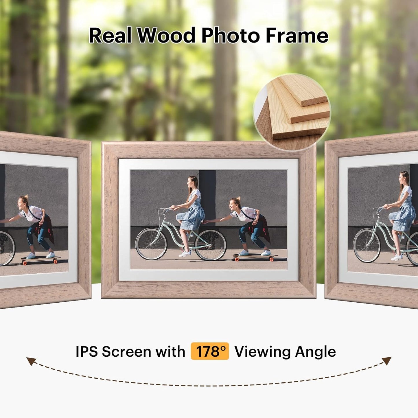 KODAK WiFi Digital Picture Frame, 8.4 Inch 2560 x 1600 IPS HD Touchscreen Digital Photo Frame with 32GB Storage, Easy Setup to Share Photos or Videos, The Best Gift for Family and Friends