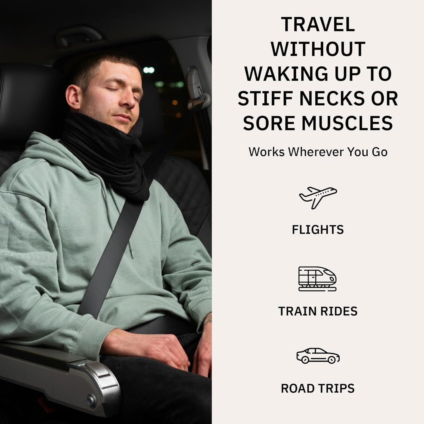trtl Pillow - Scientifically Proven, Super Soft Neck Support Travel Pillow for Sleeping - Lightweight and Machine Washable - Ergonomic Design for Traveling on Airplanes, Cars, and Trains - Coral