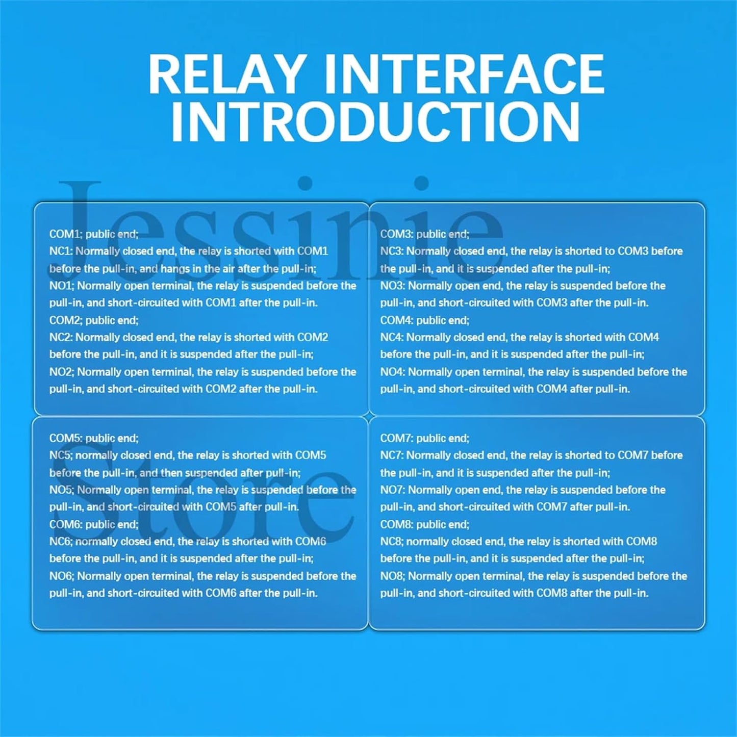 LCUS-8 USB Relay Module 8 Channel with Overcurrent Protection for Home Automation, Serial Control, Intelligent USB Switch