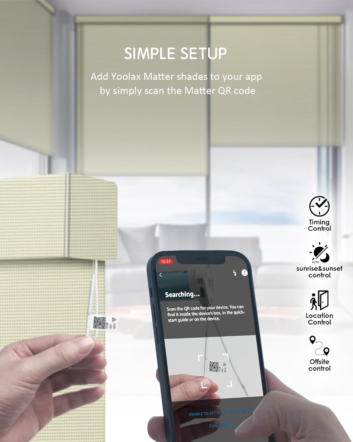 Yoolax Smart Blinds, Motorized Matter Solar Shades Flame Resistat Automatic Blinds for Windows Motorized Shades Compatible with Alexa, Google Home, Homekit(Solar-14% Openness Golden Mesh)