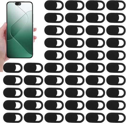 50 Pcs Camera Cover Slide, Ultra-Thin Privacy Protector for Laptop, Phone, Computer - Universal Webcam Protector & Laptop Sticker Covers, Camera Blocker and Lens Cover