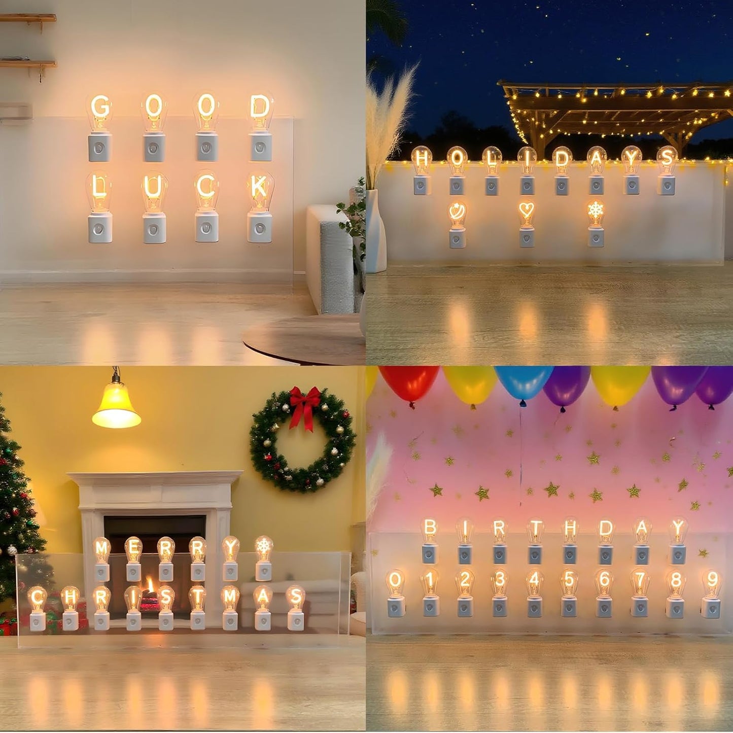 Warm Night Lights Plug into Wall Motion Sensor, 1W 2700K, LED Night Light, 10-100LM Adjustable Brightness, Automatic Night Light for Kids, Bathroom, Hallway, 1-Pack