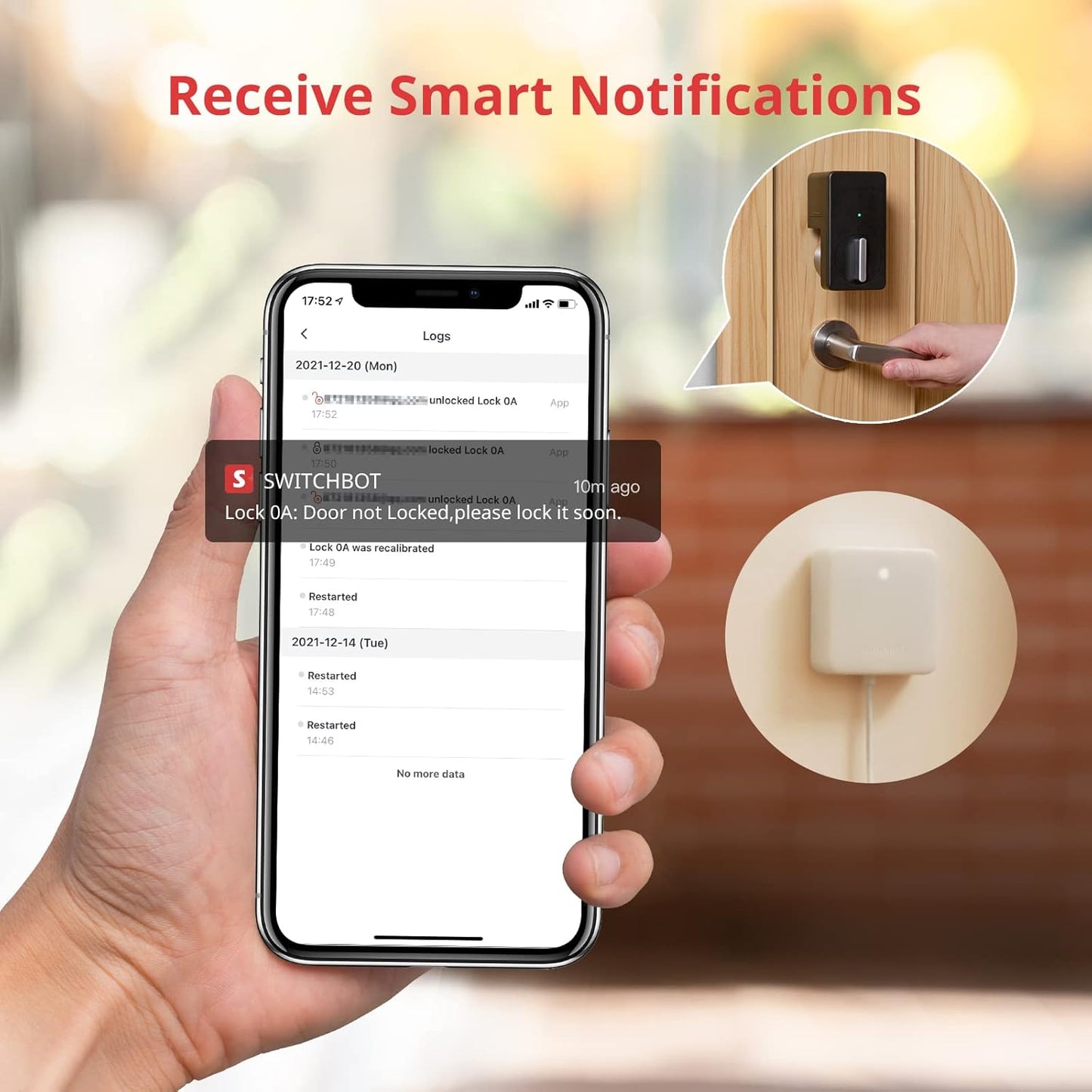 SwitchBot Smart Lock & SwitchBot Hub Mini Smart Remote
