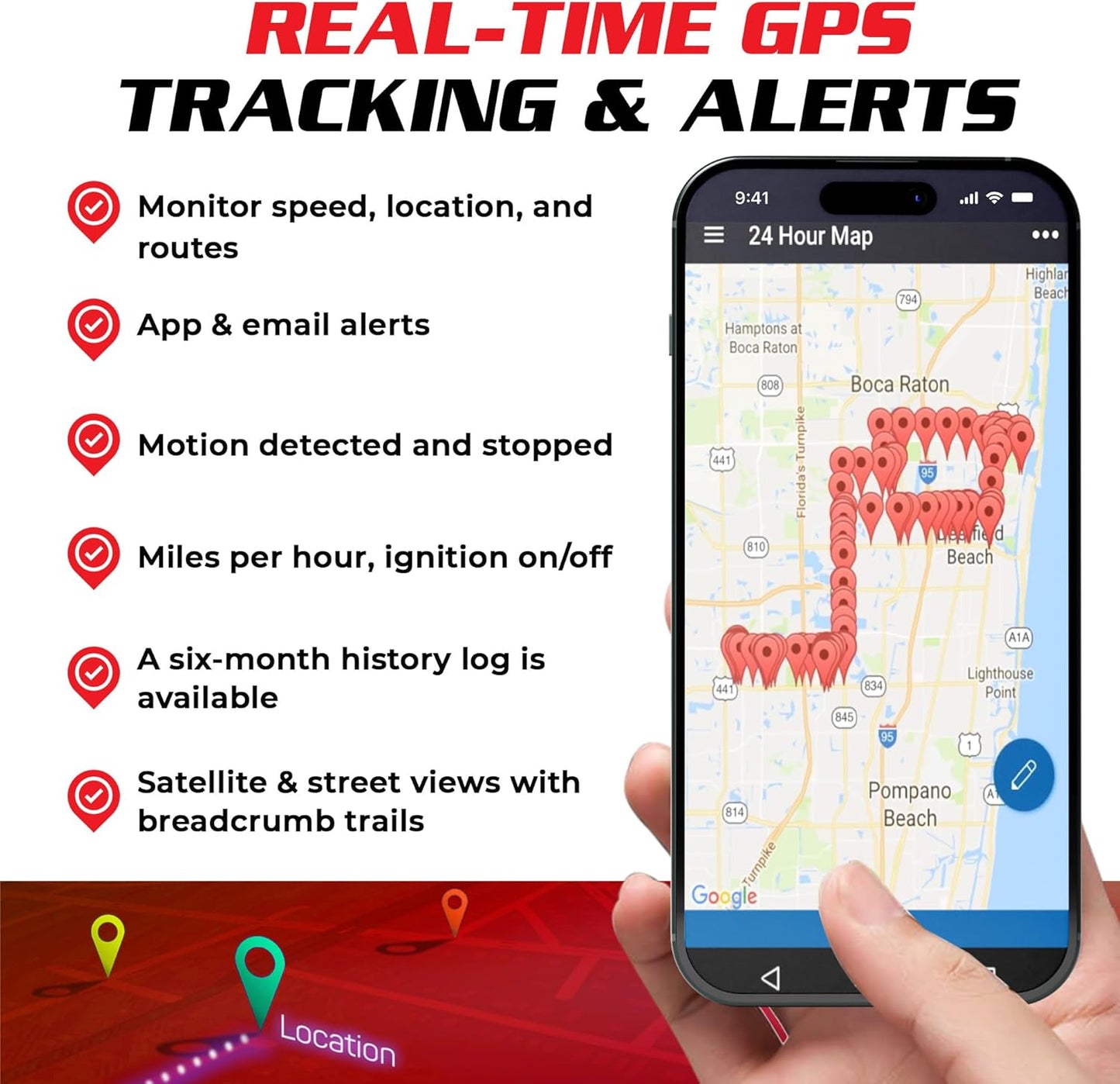 Spy Spot GV53MG Hard Wire Kill Switch GPS Vehicle Tracker - 4G Remotely Disable The Ignition from Any Location, Locator Tracking Device, US, CA, MX Coverage, Subscription Required