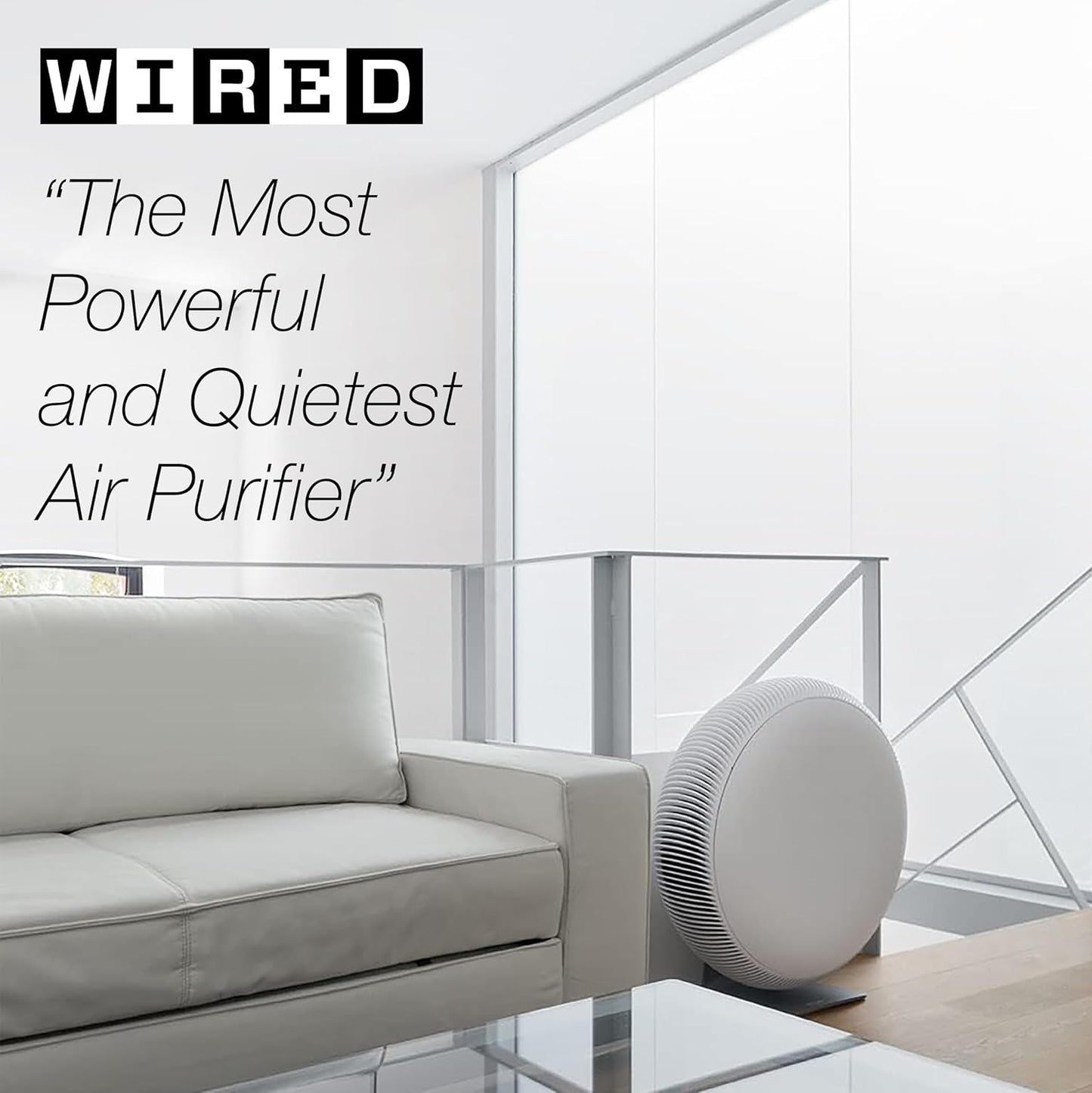 IQAir Atem X Smart Air Purifier for Large Rooms up to 1650 sq. ft., WiFi App Control, HyperHEPA Filters Wildfire Smoke, Viruses, Bacteria, Allergies, Asthma Triggers, Mold, Made in Germany