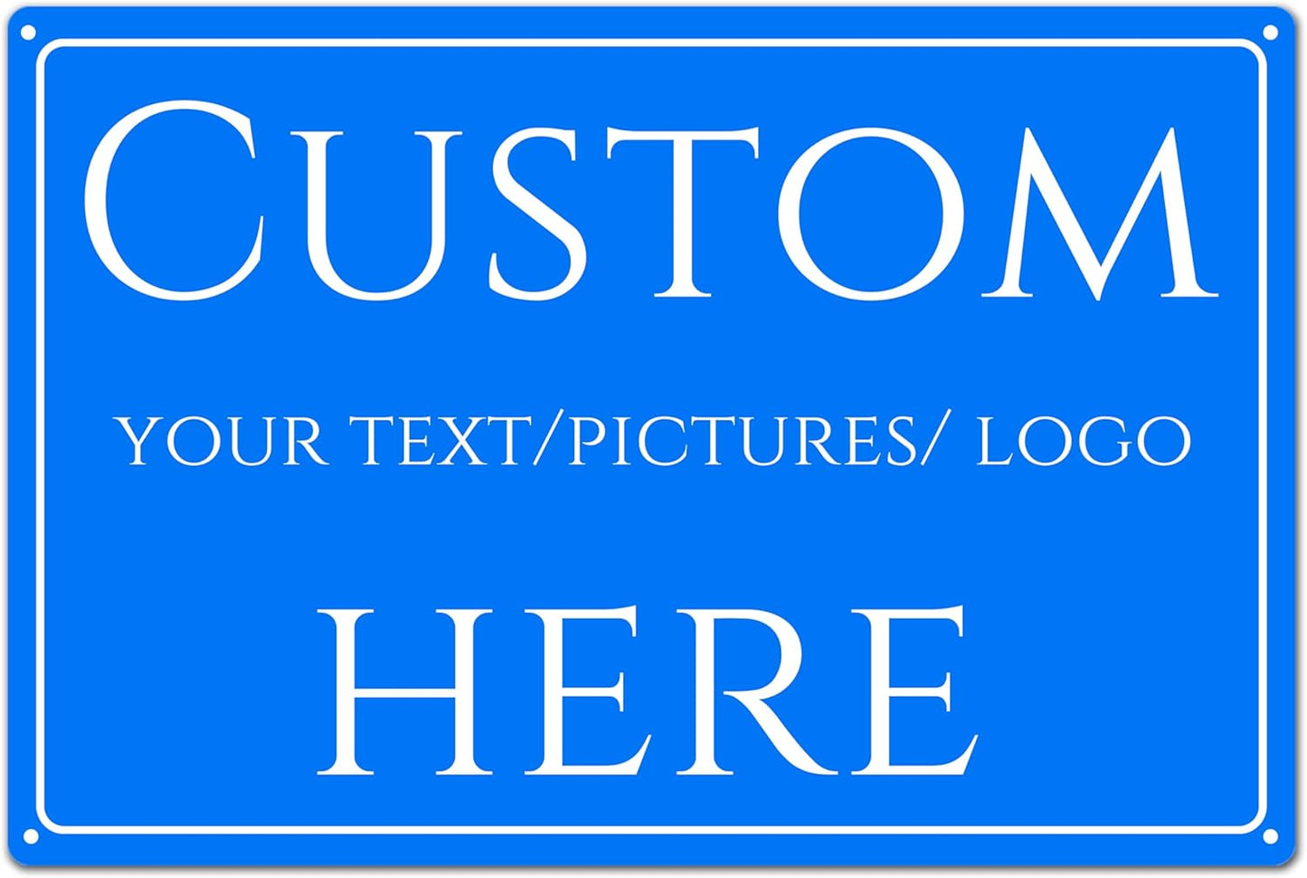 Custom Sign, Custom Delivery Sign，Reflective, Customize for Office, Business, Workplace, office, Home. double-sided(14 * 10Inch)