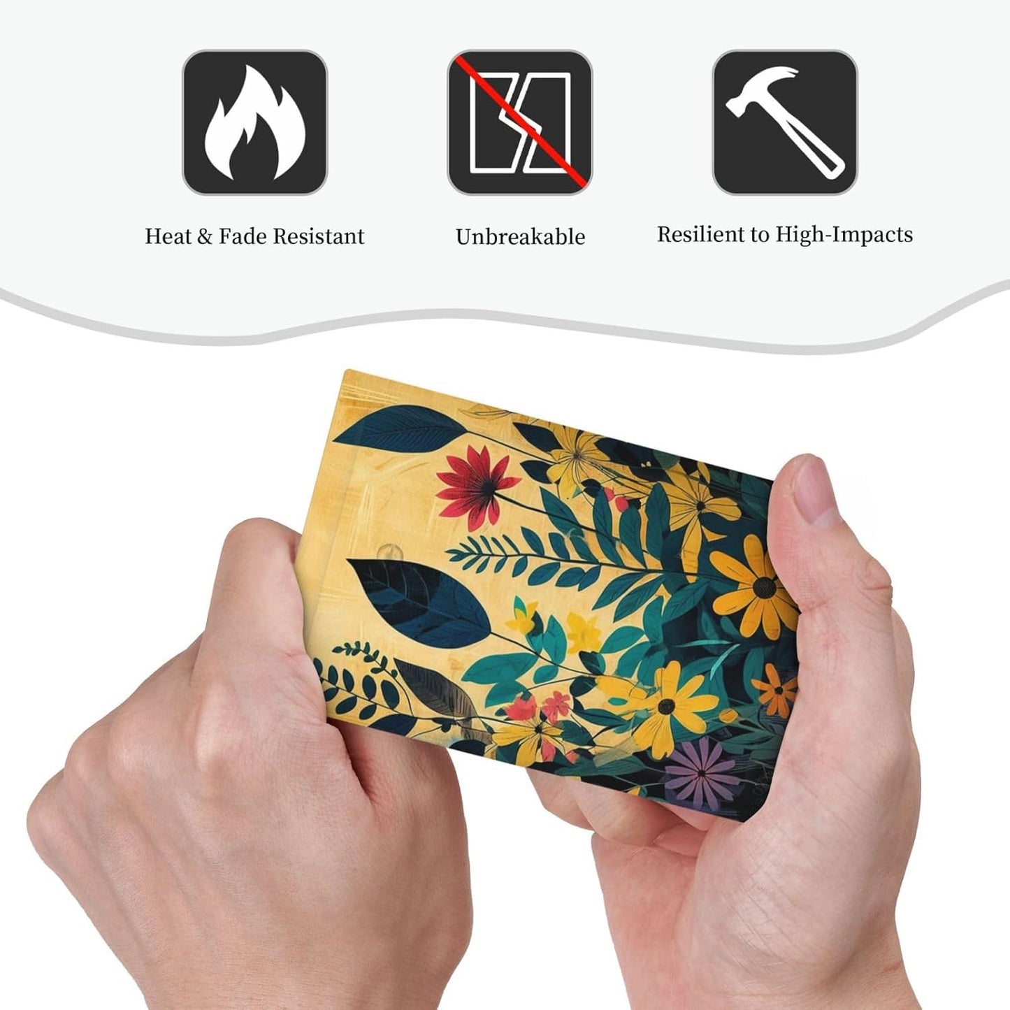 Abstract Minimalist Floral Botanical Boho Flower 1-Gang No Device Blank Wallplate Electrical Light Switch Covers Decorative Receptacle Face Plate Cover for Bathroom 5 X 3 IN