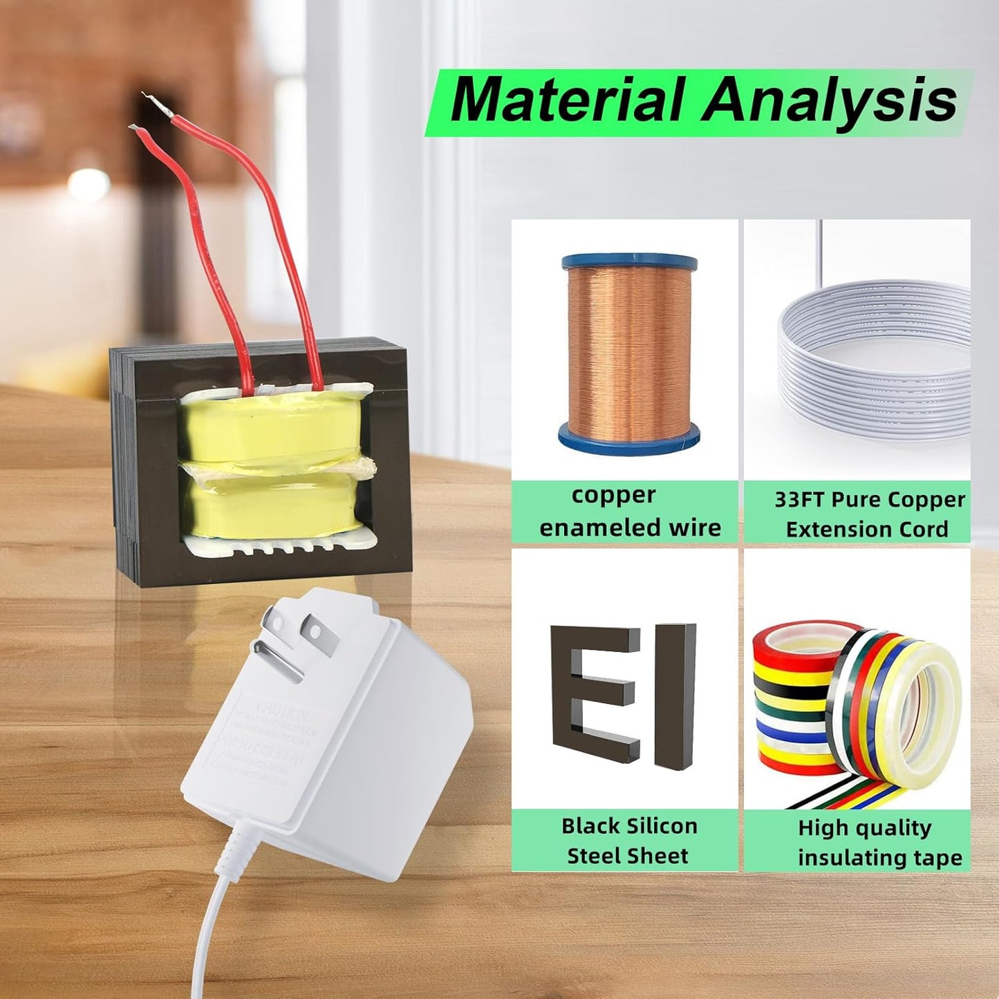 24 Volt Doorbell Transformer Power Supply for Ring Video Doorbell,C Wire Adapter,Compatible with Ring,Google Nest,WYZE, Eufy,Blink Video Doorbells(with Mounting Tool)