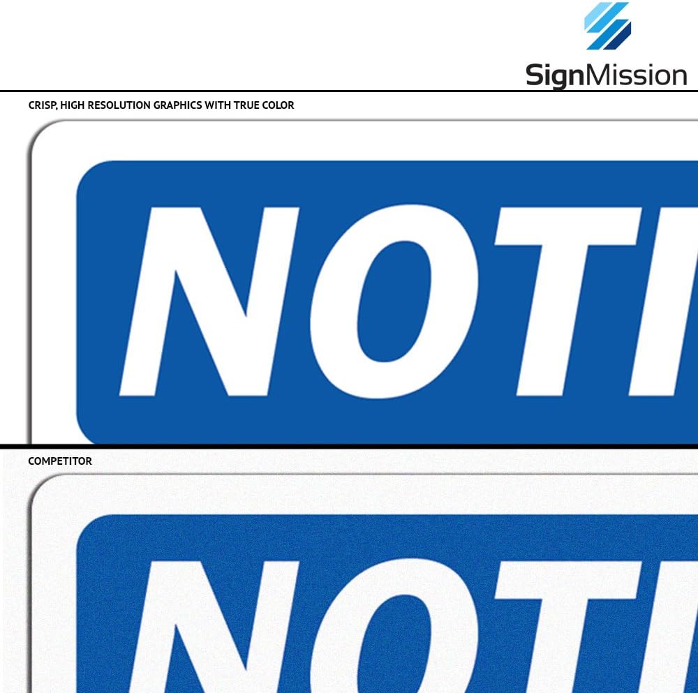 OSHA Notice Sign - Secondary Muster Area Sign with Symbol | Vinyl Label Decal | Protect Your Business, Construction Site, Warehouse | Made in The USA