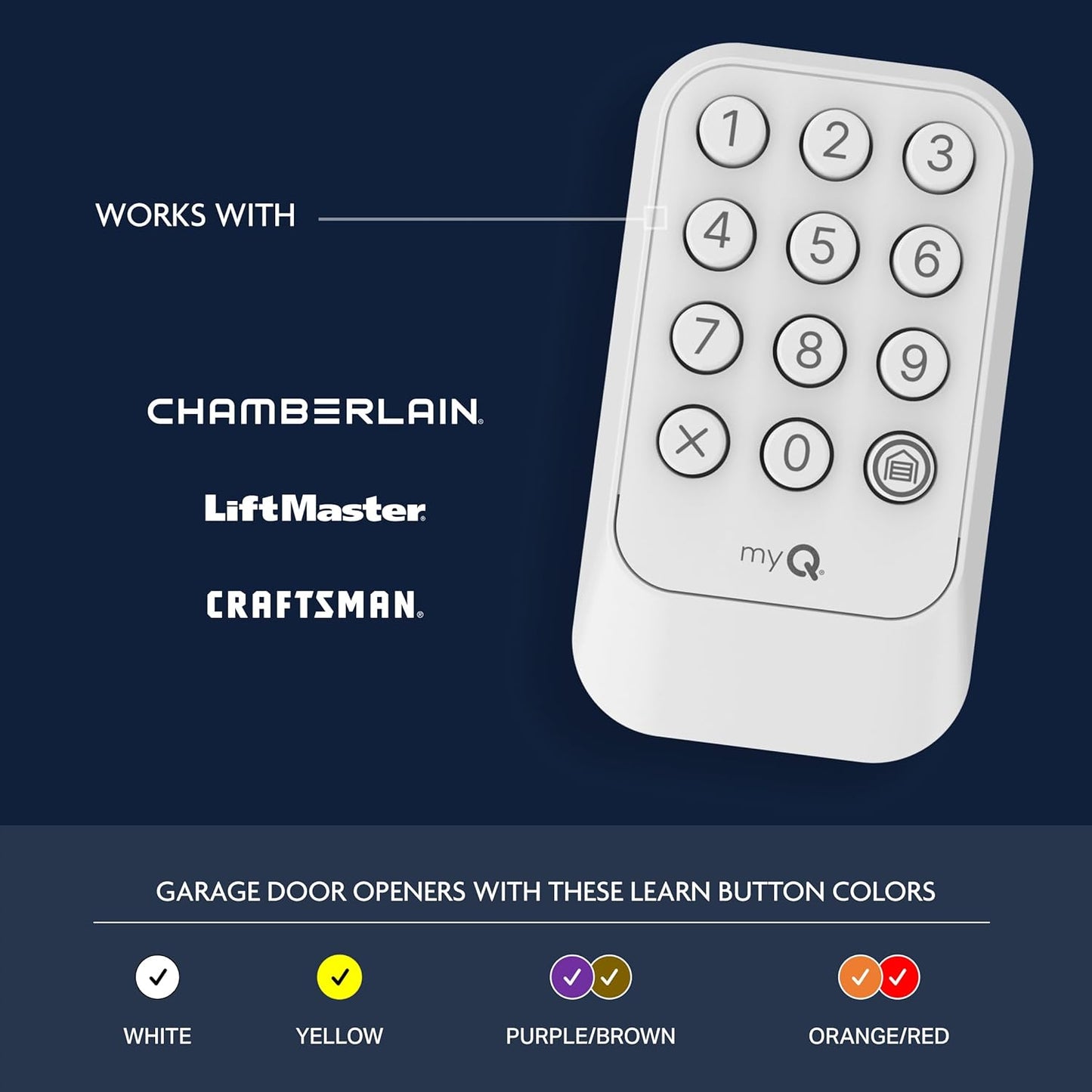 Chamberlain myQ Wireless Garage Door Keypad