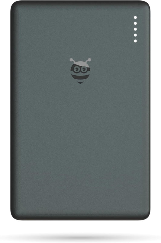 Pebblebee Card Universal (2024) - Rechargeable Slim Item Tracker | Alternative to Air Tag & Android Trackers | 18-Month Battery Life | Works with Both Android & iOS Find My Apps | LED & Sound Alerts