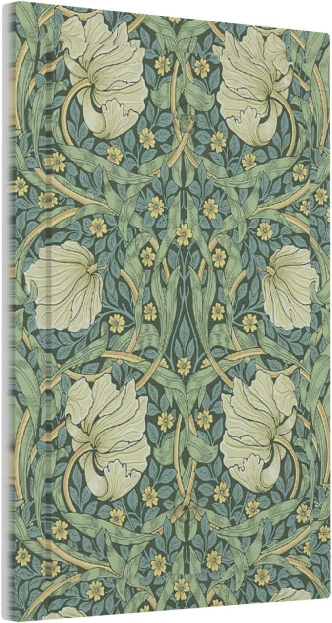Light Switch Cover Plate Vintage Floral Plant Sage Green William Morris 1 Gang No Device Blank Electrical Wall Plates Faceplate Decorative Switch Plate for Bedroom Home Decor