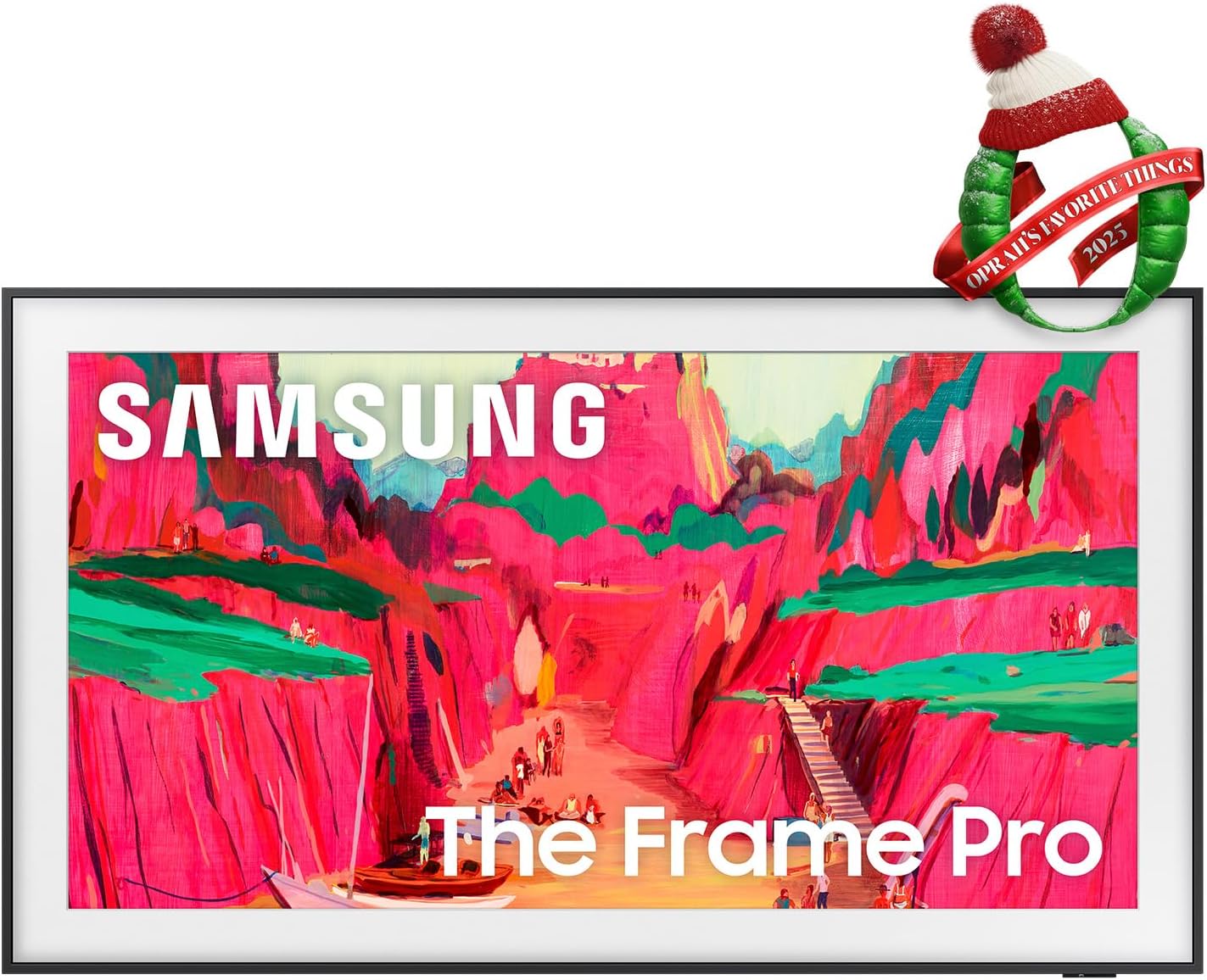 Samsung 85-Inch Class The Frame Pro LS03FW 4K Neo QLED Mini LED Smart TV (2025 Model) Slim Fit Wall Mount Modern Frame Design with Wireless One Connect, NQ4 AI Gen3 Processor, Art Mode, Alexa Built-in