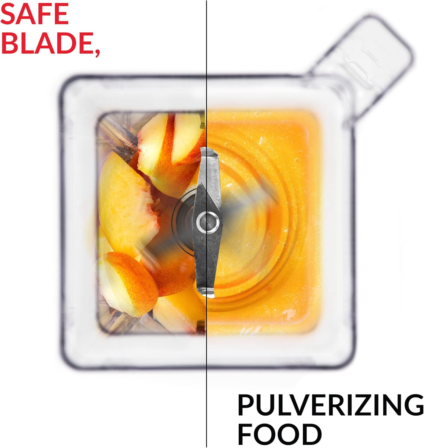 Blendtec Total Classic Original Blender - WildSide+ Jar (90 oz) - Professional-Grade Power - 6 Pre-programmed Cycles - 10-speeds - Red