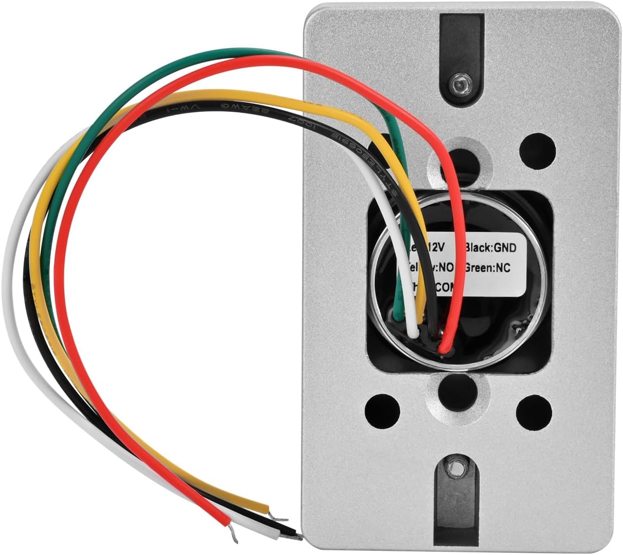 Infrared Sensor Exit Button with Back Box IR Touchless Door Release 304 Stainless Steel IP67 Waterproof with LED Indicator for Access Control Systems