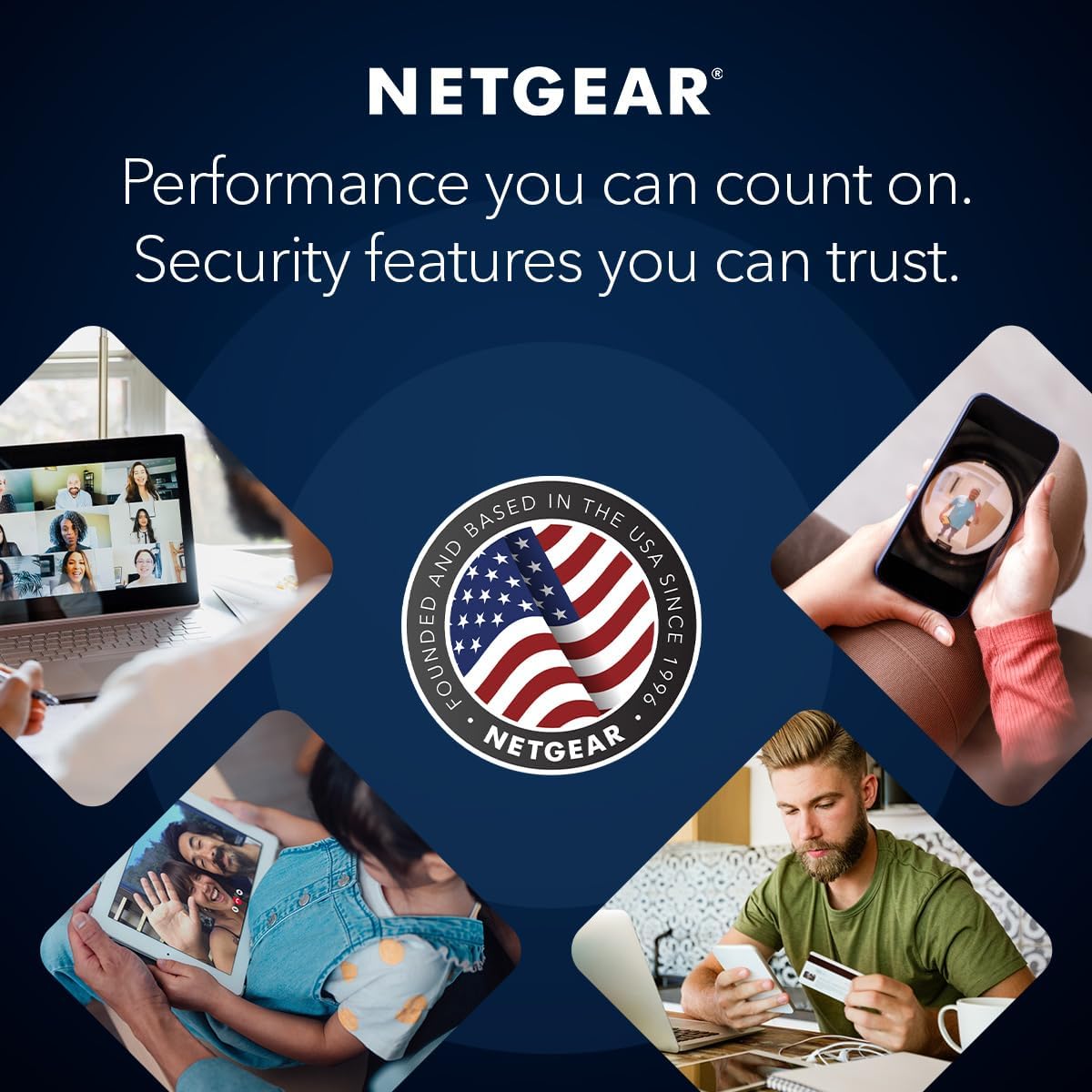 NETGEAR Orbi 870 Series Tri-Band WiFi 7 Mesh System (RBE872) - Router + 1 Satellite Extender, Security Features, Up to 21 Gbps, Covers Up to 6,000 Sq. Ft., 150 Devices, 10 Gig Internet Port, BE21000