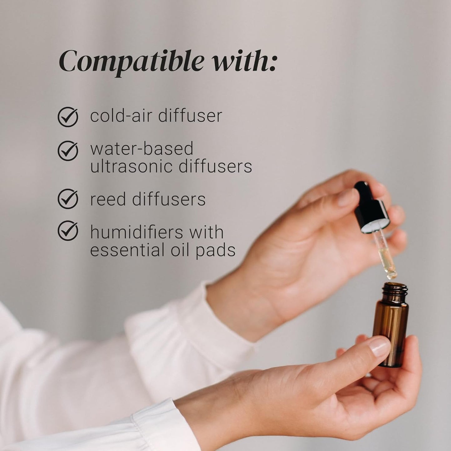 Jasmine Delight Essential Oils for Diffusers for Home, Nature-based Jasmine Essential Oil, Long-lasting & Family-friendly Diffuser Oils Scents, IFRA Certified, Cold Air & Ultrasonic – 0.33 oz