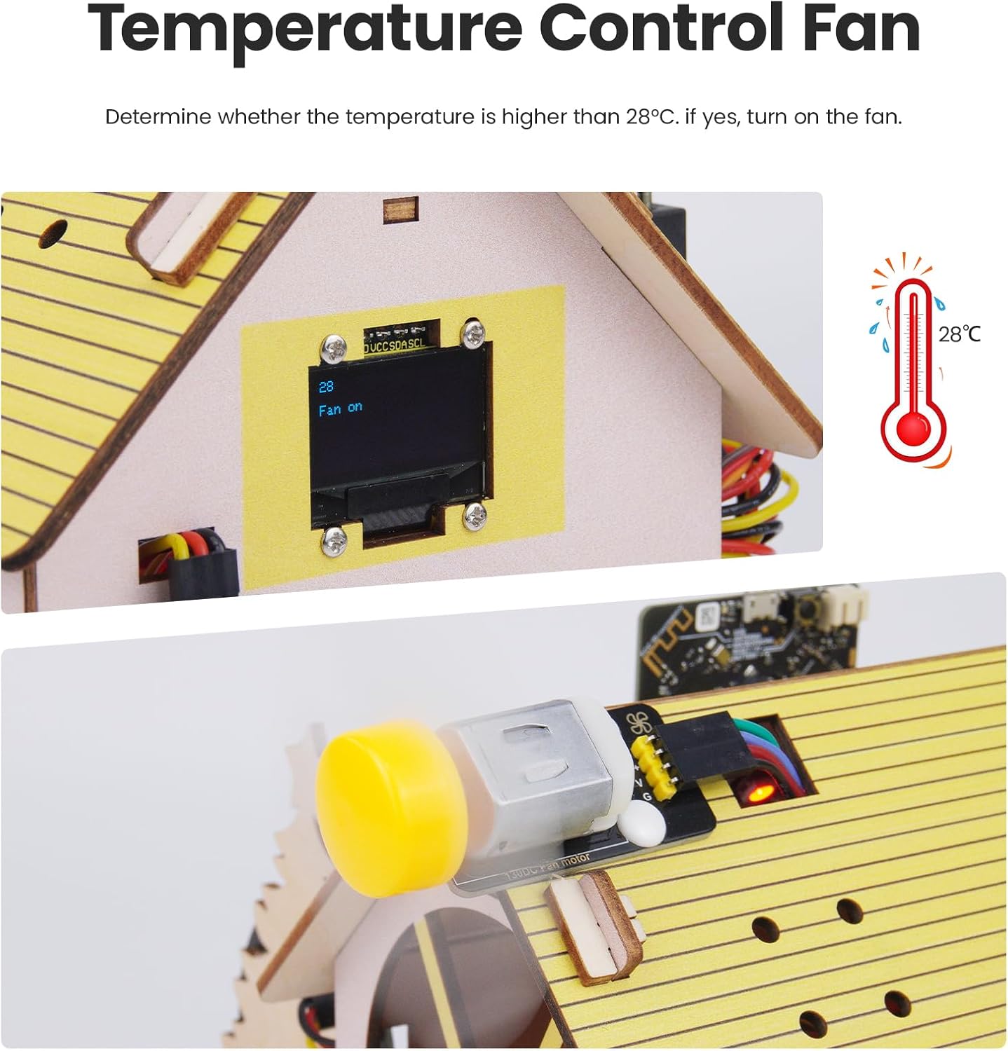 microbit Smart Home Kit for Microbit V1 and V2,STEM Education DIY Coding Kit with Online Tutorial,Programming Electronics Kit for Teens Adults(Without Micro:bit and AAA Battery)