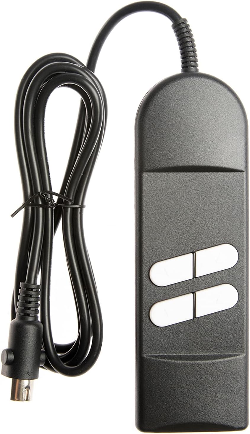 ICYANG Lift Chair Remote Replacement 5 Pin Power Lift Chair Recliner Hand Control, Catnapper Recliner Parts UP/Down 4 Button Roll line 180 Degree Electric Sofa Remote for Okin Power Recliners